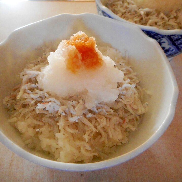 しらすおろし丼